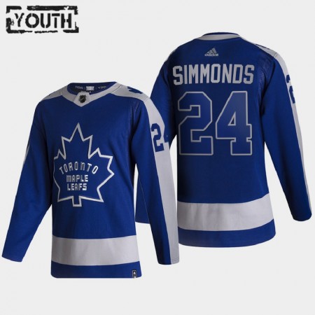 Dresovi Toronto Maple Leafs Wayne Simmonds 24 2020-21 Reverse Retro Authentic - Dječji Dresovi Toronto Maple Leafs Wayne Simmonds 24 2020-21 Reverse Retro Authentic - Dječji
